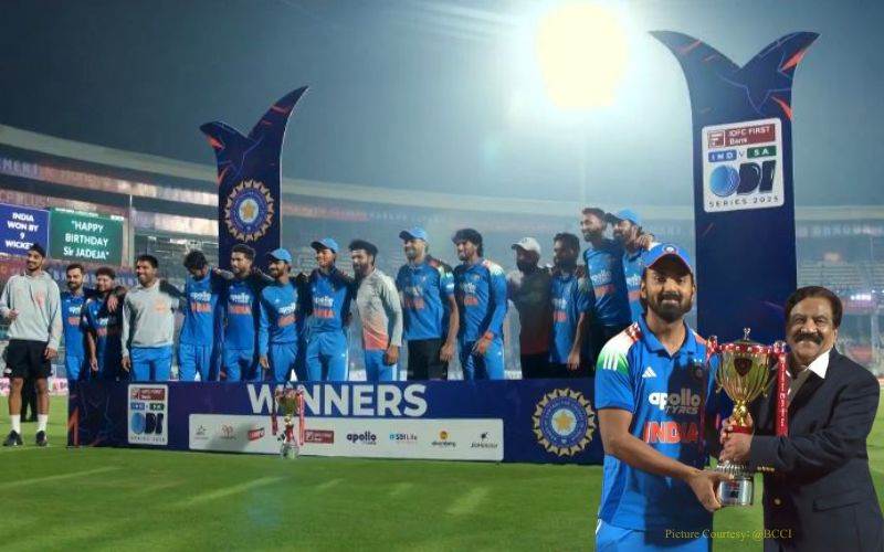  ٹیم انڈیا نے ونڈے سیریز 2-1 سے جیت لی۔ تاریخی میچ میں قائم ہوئے کئی ریکارڈ ز